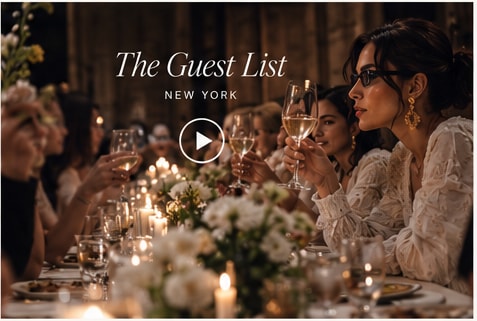 Guest List dining film, New York